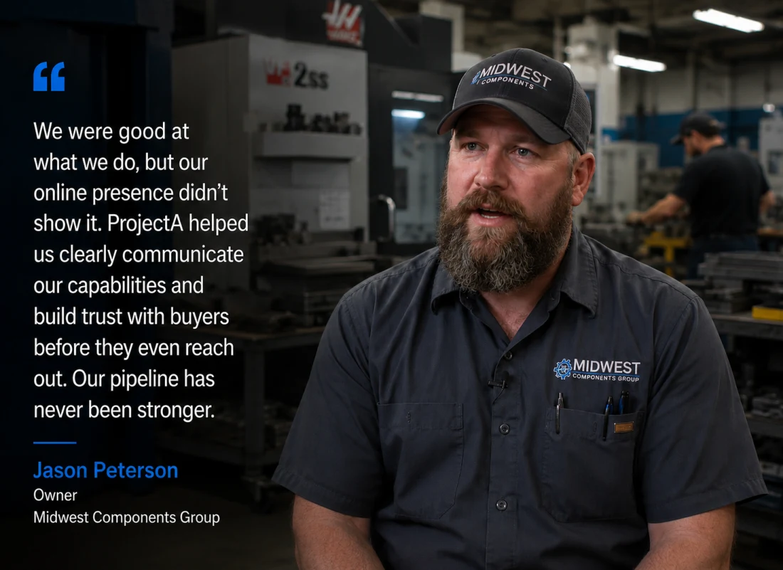Jason Peterson, Owner, Midwest Components Group